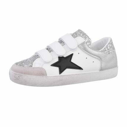 Damen Low-Sneakers - silver Gr. 36