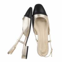 Damen Klassische Pumps - gold