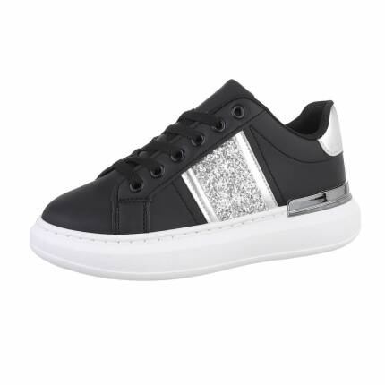 Damen Low-Sneakers - black Gr. 37