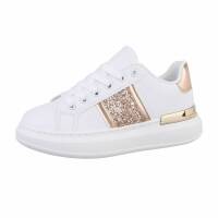 Damen Low-Sneakers - champagne