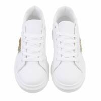 Damen Low-Sneakers - gold