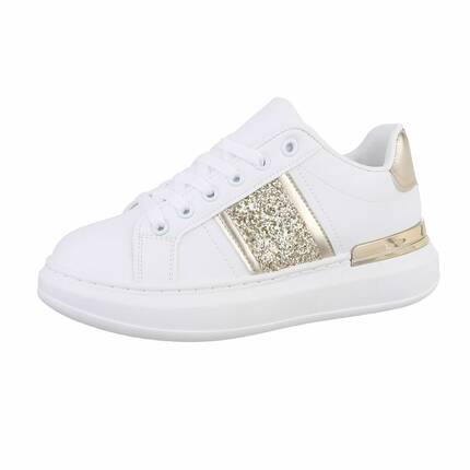 Damen Low-Sneakers - gold Gr. 39