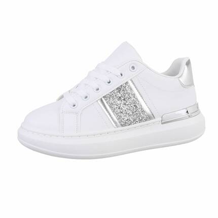 Damen Low-Sneakers - silver Gr. 36