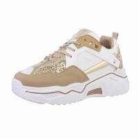 Damen Sportschuhe - gold