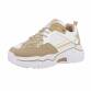 Damen Sportschuhe - gold Gr. 36