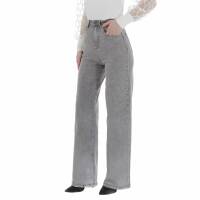 Damen High Waist Jeans von Laulia - grey