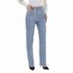 Damen High Waist Jeans von Laulia - blue