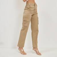 Damen Stoffhose von Laulia - beige