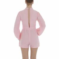 Damen Kurzer Jumpsuit von Emma&Ashley - pink