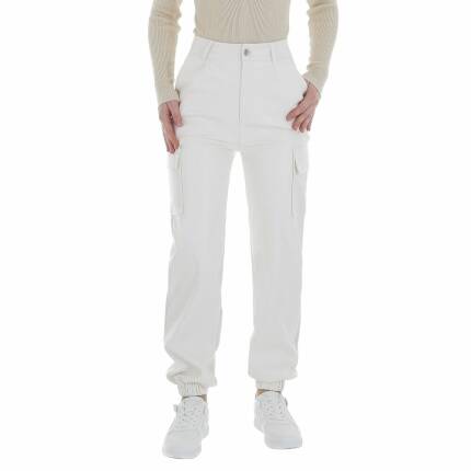 Damen Jogginghosen von Emma&Ashley Gr. L/40 - white