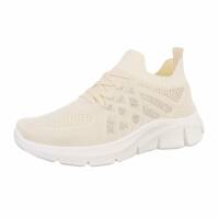 Damen Sportschuhe - beige