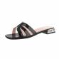 Damen Flache Sandalen - black