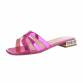 Damen Flache Sandalen - lfushia - 12 Paar