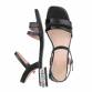 Damen Flache Sandalen - black