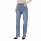 Damen High Waist Jeans von Laulia - blue