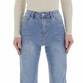 Damen High Waist Jeans von Laulia - blue