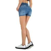 Damen Jeansshorts von M.Sara - blue