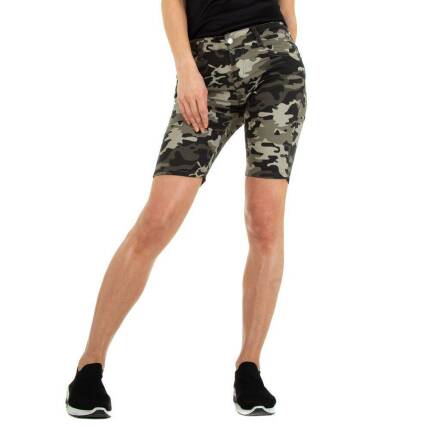 Damen Freizeitshorts von M.Sara Gr. L/40 - camouflage