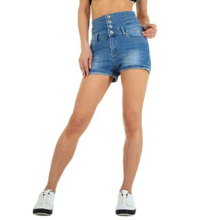 Damen Freizeitshorts von M.Sara Gr. S/36 - blue