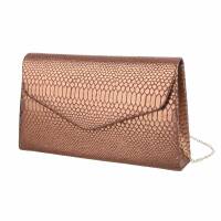 Damen Abendtasche - bronze