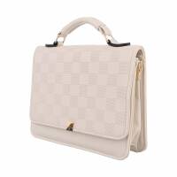 Damen Schultertasche - beige