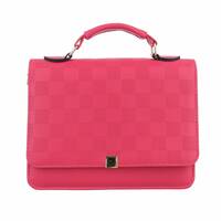 Damen Schultertasche - fuxia