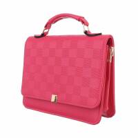 Damen Schultertasche - fuxia