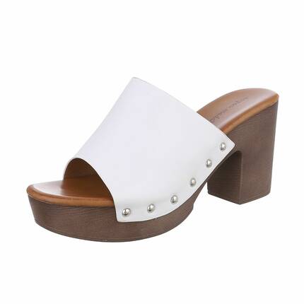 Damen Sandaletten - white - 12 Paar
