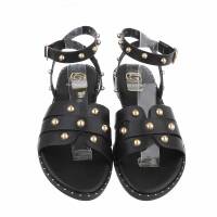 Damen Flache Sandalen - black