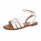 Damen Flache Sandalen - white - 12 Paar