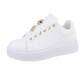 Damen Low-Sneakers - white - 12 Paar