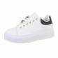 Damen Low-Sneakers - whiteblack