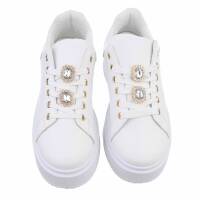 Damen Low-Sneakers - white