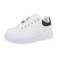 Damen Low-Sneakers - whiteblack Gr. 38