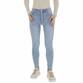 Damen High Waist Jeans von Laulia - L.blue