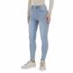 Damen High Waist Jeans von Laulia - L.blue