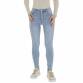 Damen High Waist Jeans von Laulia Gr. M/38 - L.blue