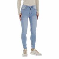 Damen High Waist Jeans von Laulia - L.blue