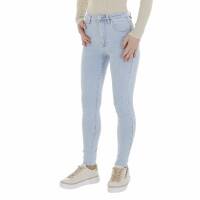 Damen High Waist Jeans von Laulia - L.blue