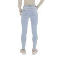 Damen High Waist Jeans von Laulia - L.blue