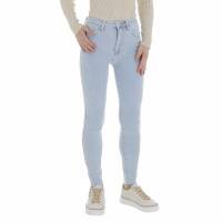 Damen High Waist Jeans von Laulia - L.blue