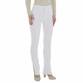 Damen High Waist Jeans von Laulia - white