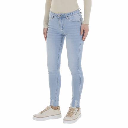 Damen Skinny Jeans von Laulia - L.blue