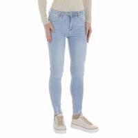 Damen Skinny Jeans von Laulia - L.blue