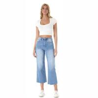 Damen High Waist Jeans von Laulia - blue