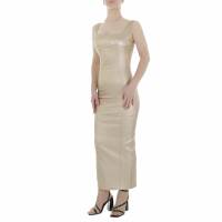 Damen Maxikleid von Laulia - gold