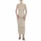 Damen Maxikleid von Laulia Gr. M/38 - gold