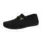 Herren Mokassins - black Gr. 43