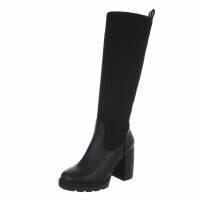 Damen High-Heel Stiefel - black