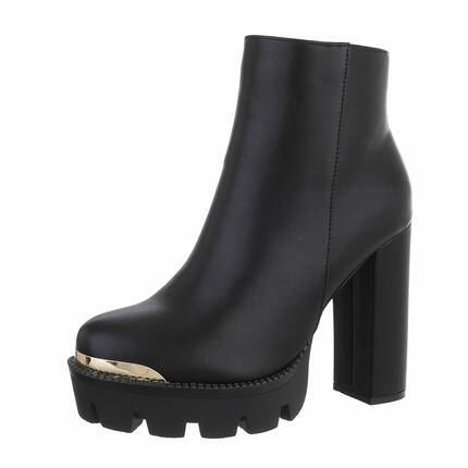 Damen High-Heel Stiefeletten - black Gr. 36